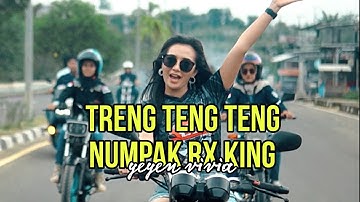 KESERUAN YEYEN VIVIA  NAIK RX KING BERSAMA TEAM HORRE PASER KALIMANTAN TIMUR