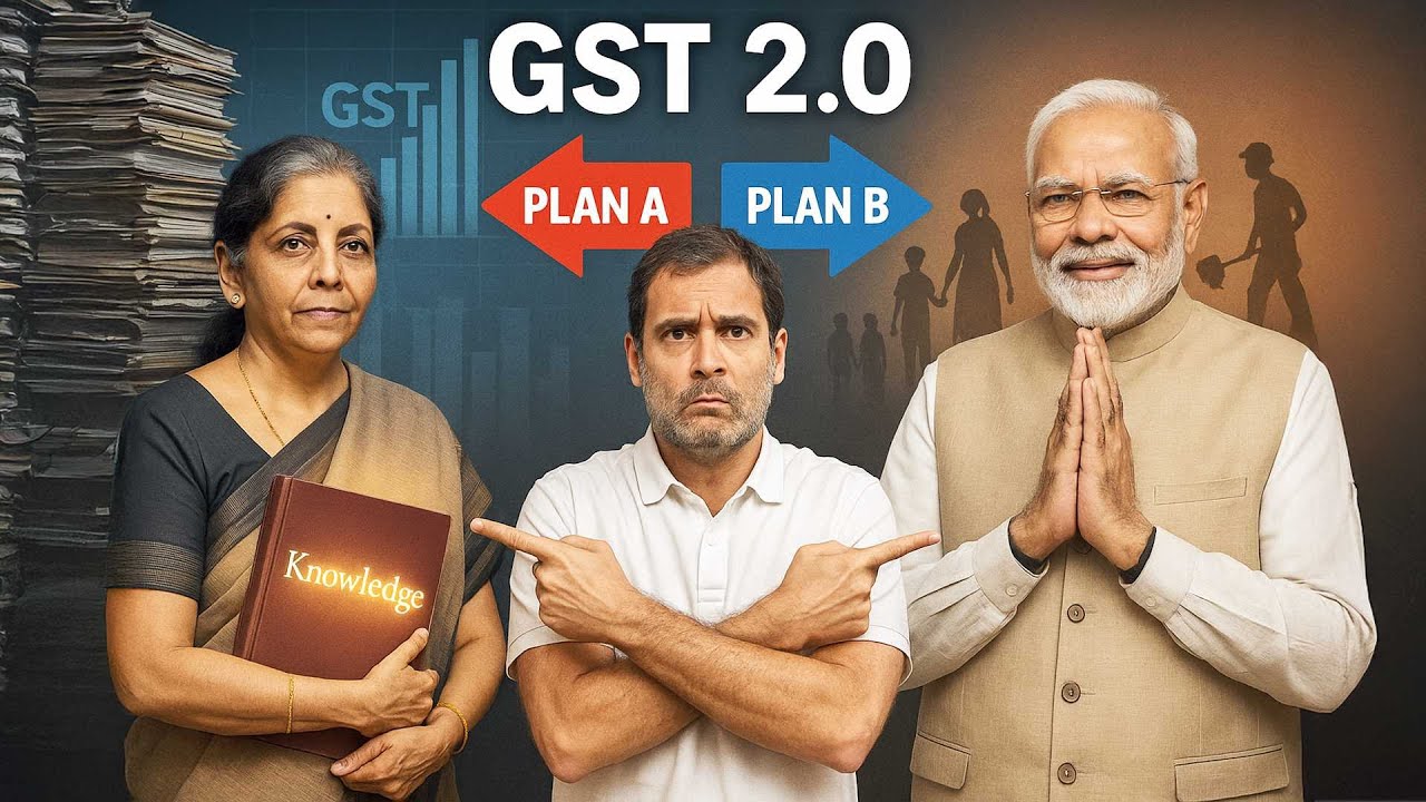GST 2.0 Battle: Nirmala’s Knowledge vs Modi’s Respect vs Rahul’s Blame Game