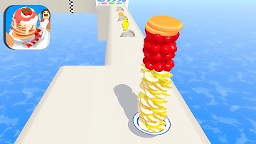 Pancake run All level gameplay walkthrough, android, iOS - New Apk update gameplay
