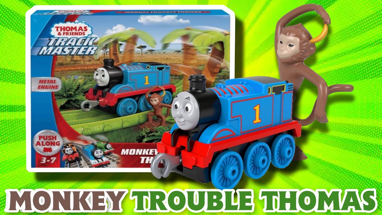 MONKEY TROUBLE THOMAS PUSH ALONG UNBOXING ¿EL PEOR SET DE THOMAS Y SUS AMIGOS? || PeterSam24