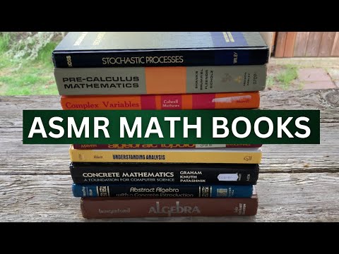 ASMR Math Books in Nature