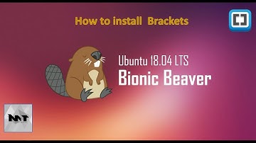 How to Install Brackets on Ubuntu 18.04