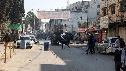 Palestinian officials say several killed in Israeli raid on West Bank refugee camp • FRANCE 24