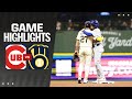 Cubs vs brewers game highlights 52824  mlb highlights