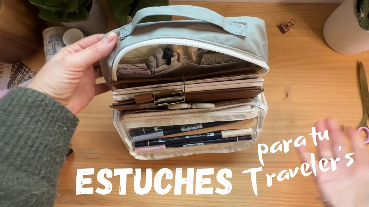 👜📓 BOLSOS | ESTUCHES de transporte para tu TRAVELER'S NOTEBOOK