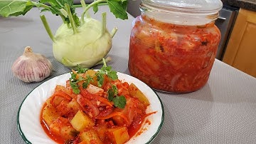 Cách làm kim chi su hào Hàn Quốc giòn ngon cực đơn giản | Góc Chia Sẻ TL - Foods