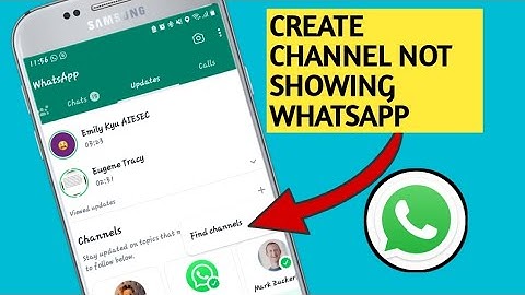 WhatsApp Create Channel option Not showing In WhatsApp Updates (Whatsapp channel update 2023)