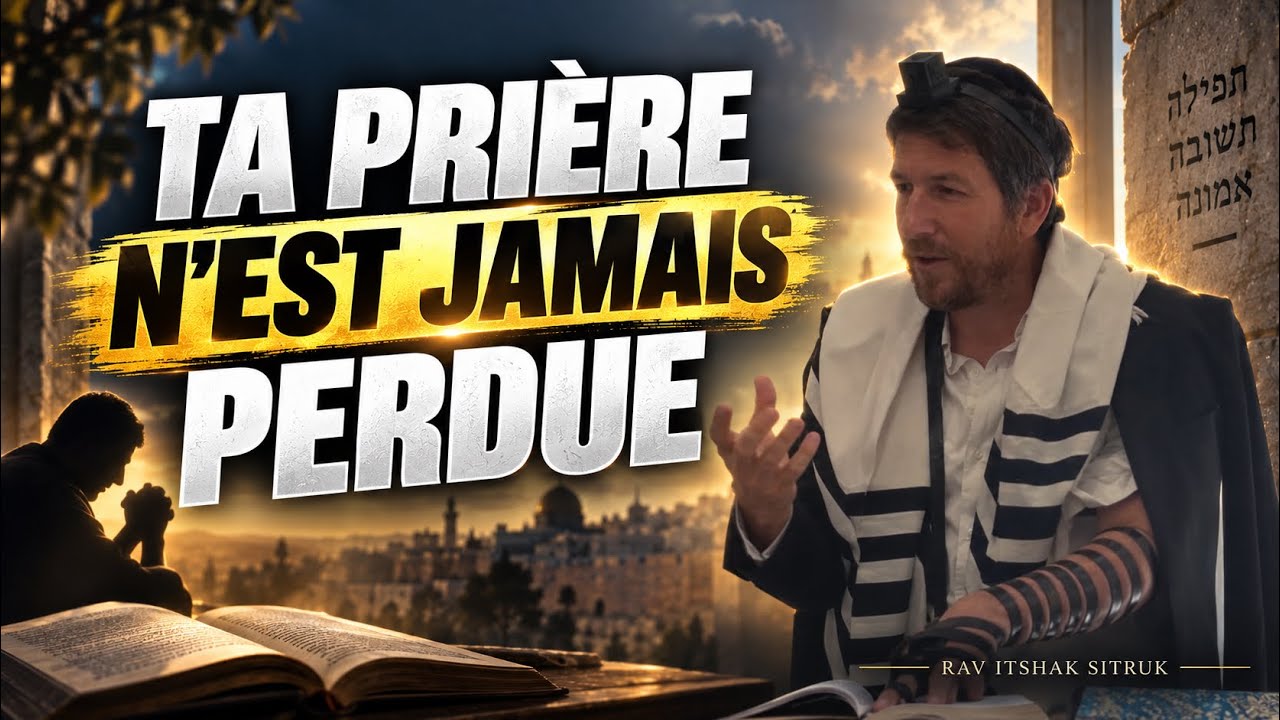 Tu crois qu'Hachem n'a pas écouté ta prière ? Écoute ça ... - Rav Itshak Sitruk