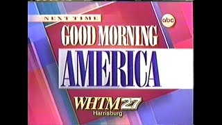 (August 9, 1995) WHTM-TV ABC 27 Harrisburg/York/Lancaster/Lebanon Commercials