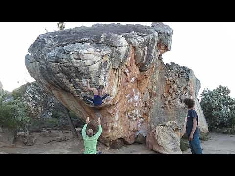 Beta Video for climb L'arete v6, Rocklands