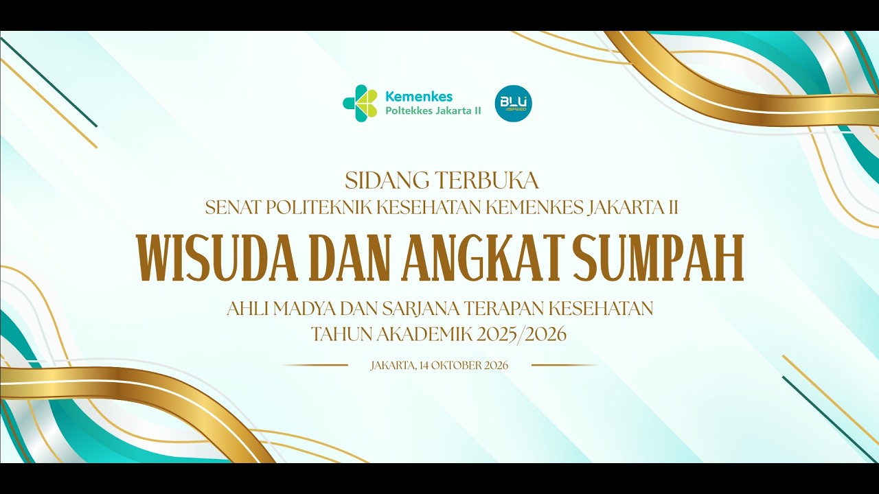 Sidang Terbuka Senat Poltekkes Kemenkes Jakarta II Tahun Akademik 2025/2026