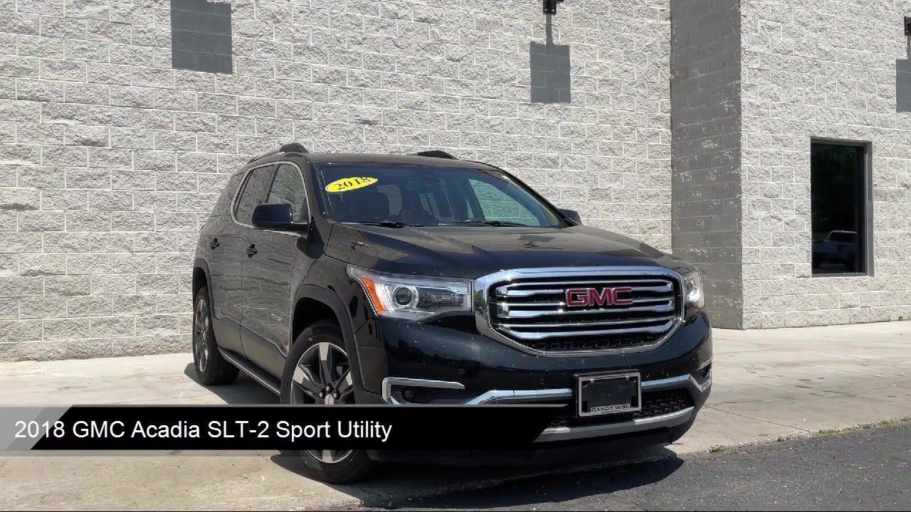 2018 GMC Acadia SLT2 Sport Utility Flint Fenton Grand Blanc Flushing