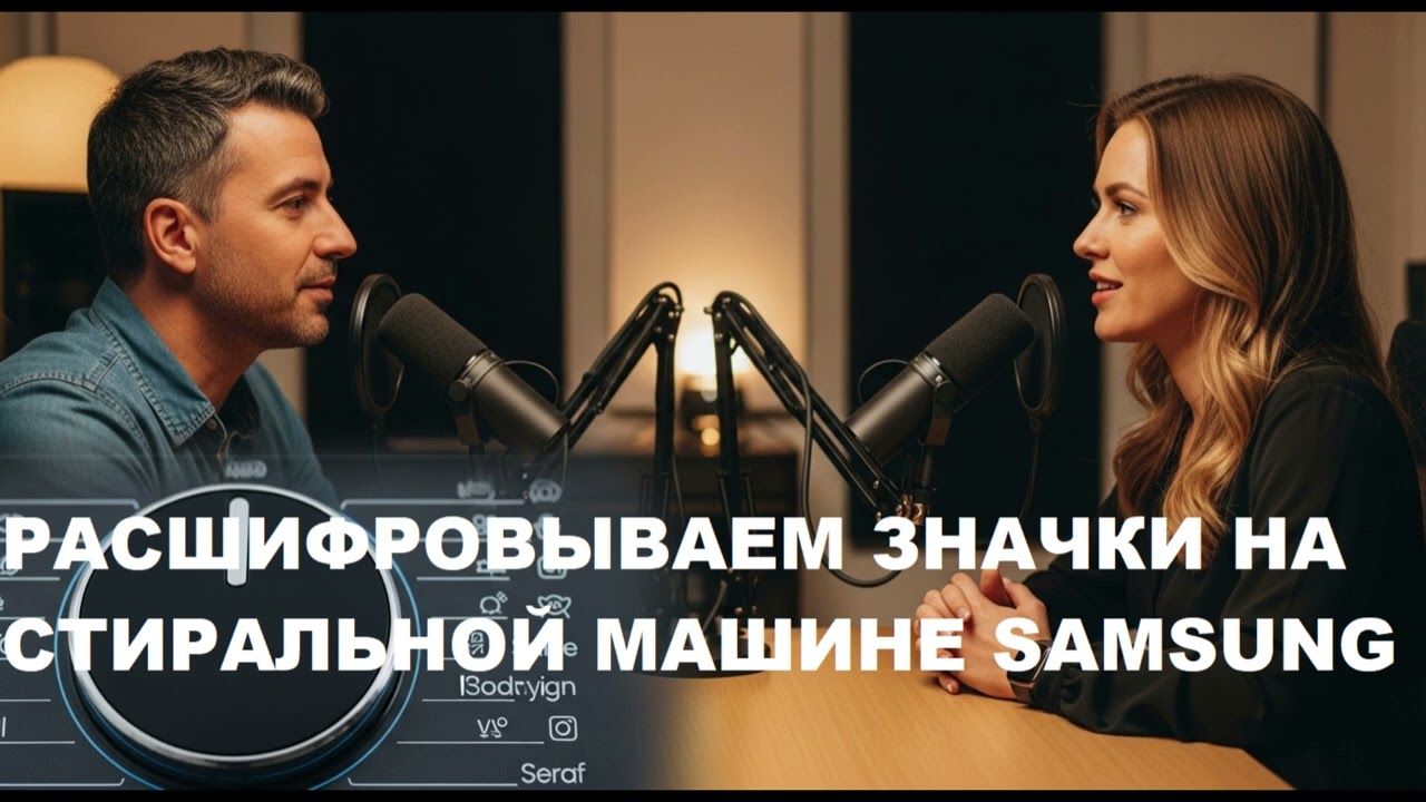 Значки на стиральной машине Samsung
