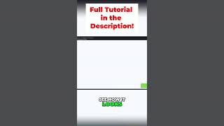 Full Responsive UI: Keep Buttons in Corner #shorts #tutorial #gamedev #gdevelop #gdevelop5 Update