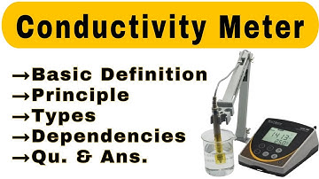 What is Conductivity Meter and its working #sugartechnicals #conductivity