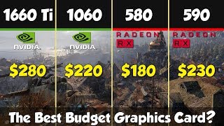 GTX 1660 Ti vs RX vs GTX 1060 vs RX 580 YouTube
