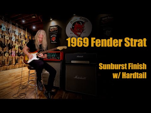 1969 Fender Stratocaster Hardtail +@jeffloomisofficial demo!