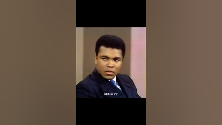 Muhammad Ali On Who Could’ve Beaten Him 🤷‍♂️