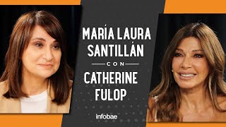 Catherine Fulop con María Laura Santillán:“Yo decía que me iba a dejar las canas.Horrible envejecer”