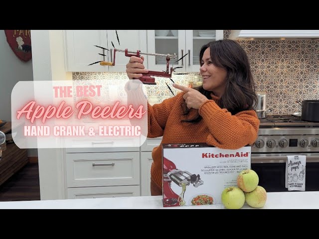 Manual Hand-Crank Potato & Apple Peeler Review - Victorio/VPK Brands 
