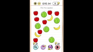 Brain test level 241 | level 241 solution | Solve the puzzle | Puzzles | Riddles