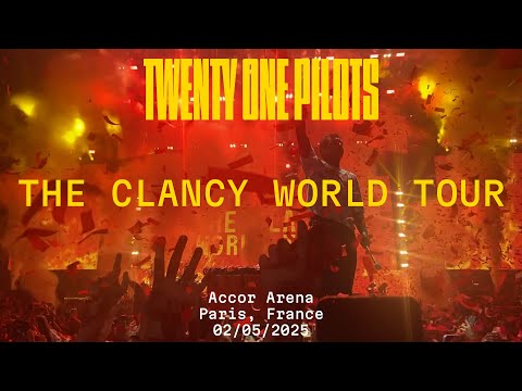 Twenty One Pilots | The Clancy World Tour | FULL SHOW | Accor Arena, Paris, France | 02/05/2025