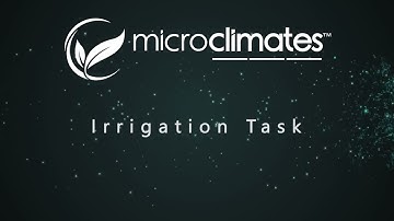 Microclimates Irrigation Task