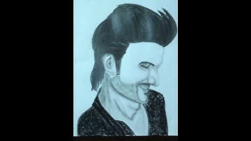 Sushant Singh Rajput sketch - time lapse video