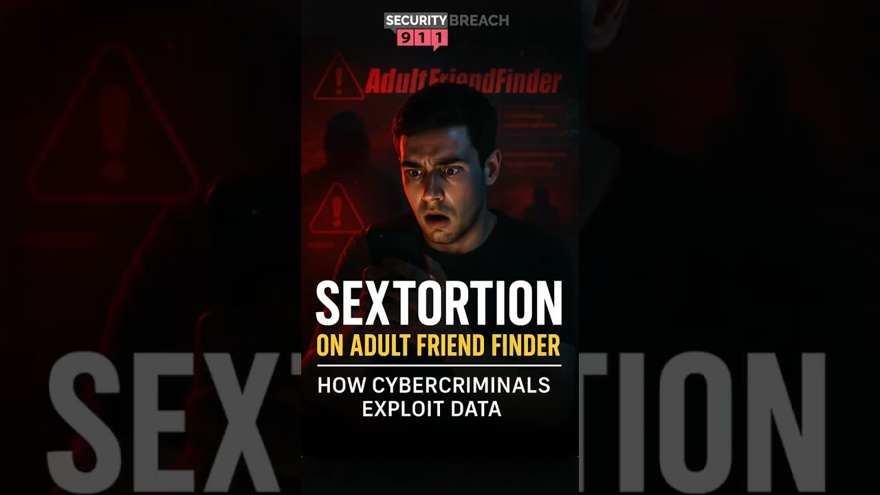 Sextortion on Adult Friend Finder: How Cybercriminals Exploit Data