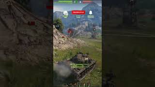 Patton не прощает  Аннигиляция в прямом эфире! 🔥#shorts #wot #танки