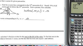 Inverse Normal (TI83/84)