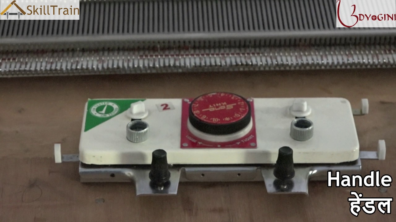 Basic tools used in hand knitting