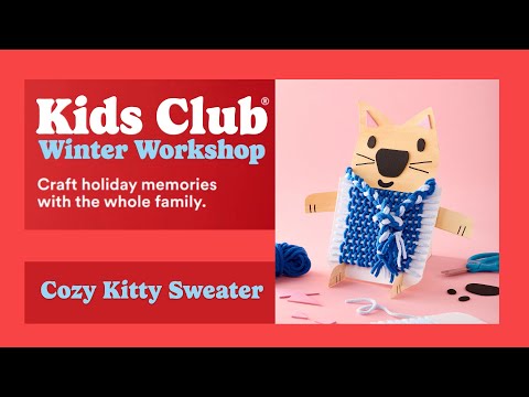 Winter Workshop: Cozy Kitty Sweater | Michaels