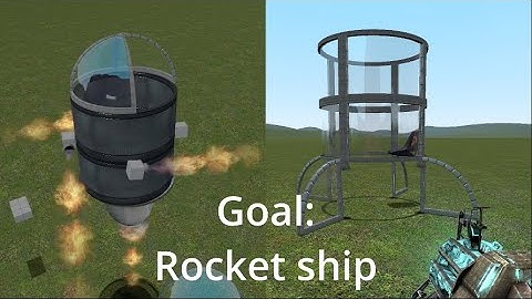 EPIC GMOD BUILDS OF HISTORY: Rocket Ship