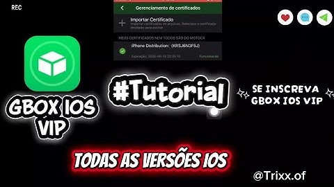 COMO BAIXAR #gbox IOS Melhor método Em 4 minutos 😱 tutorial completo