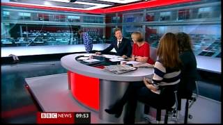 Breakfast 091211 Mike Bushell wears a onesie on Breakfast yt