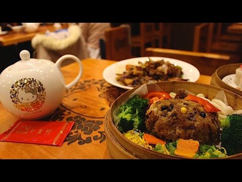 Hello Kitty Restaurant - Hong Kong Vlog 2017