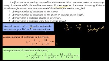 Queueing Models Part 1 - Operations Research