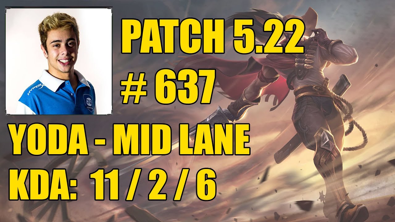 CNB YoDa - Mid: Yasuo vs Master Yi - BR Challenger 590 PDL 