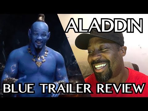 ALADDIN 2019 TRAILER REACTION!