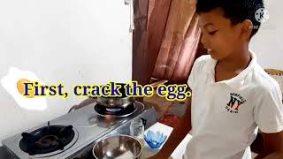 Performance Task in English 4: Steps in Cooking the scrambled egg using Signal Words.