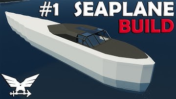 Fuselage & Cockpit  -  Seaplane Build 2.0  -  Stormworks Gameplay