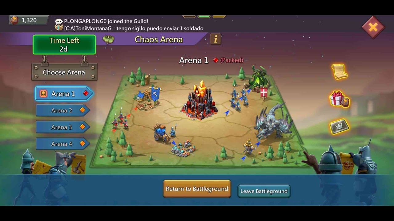 Chaos Arena C:A - Lords Mobile - YouTube
