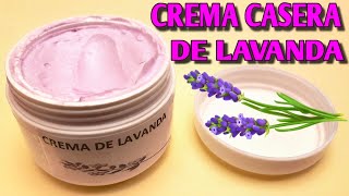 CREMA CASERA DE LAVANDA Pocos Ingredientes Fácil y Rápido Ideal Para Negocio Para Toda La familia