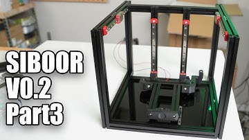 SIBOOR Voron 0.2 Build Part 3: A/B Motors & Z Axis