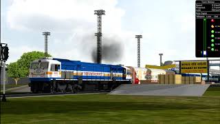 15013 Ranikhet Express in Open Rail || BGPro Made WDP-4D IZN 40430 || Jodhpur to Pali