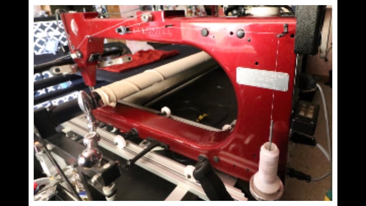 How to EdgeRider Wheels installation (Gammill Longarm) YouTube