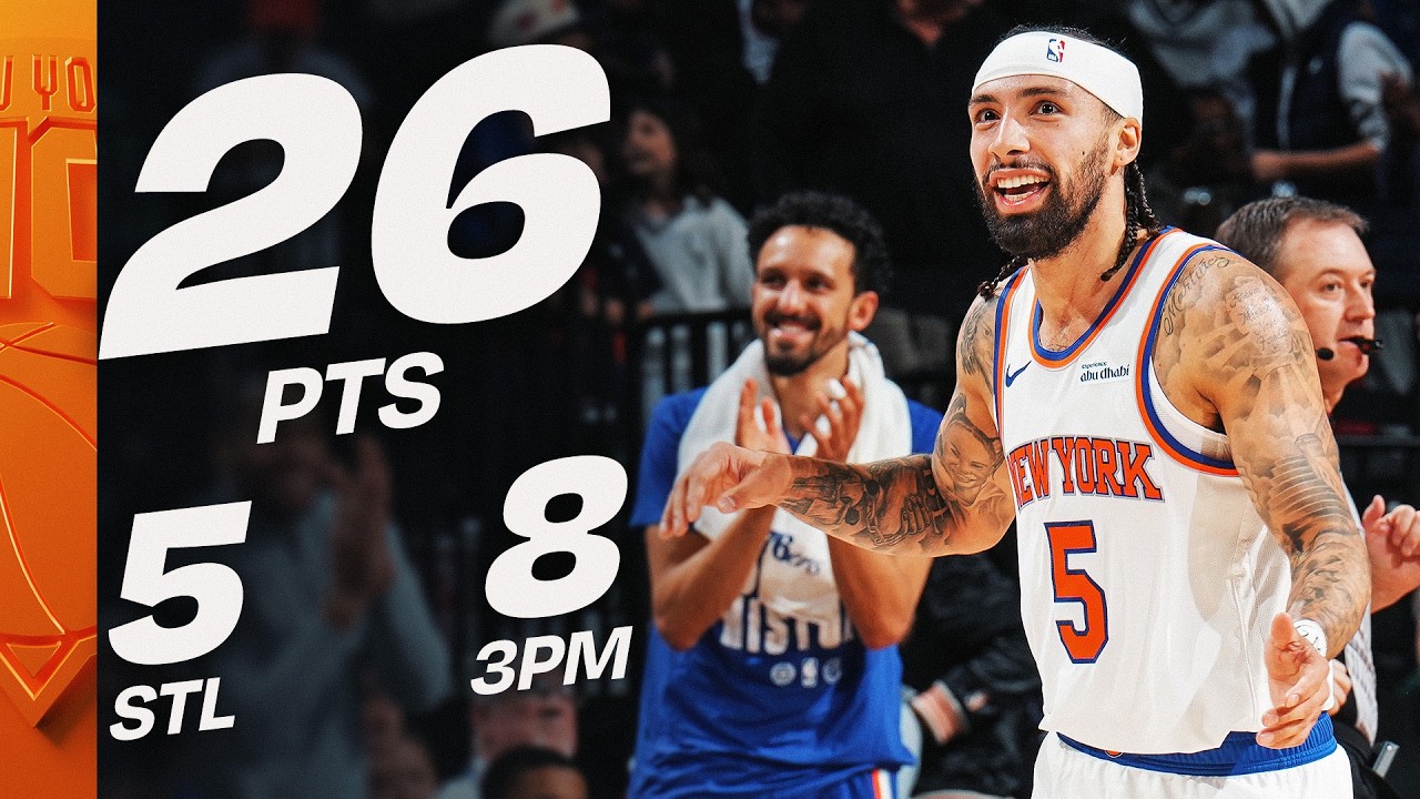 Jose Alvarado Makes Knicks History Off the Bench (26 PTS, 8 3PM & 5 STL) 🔥 | February 11, 2026
