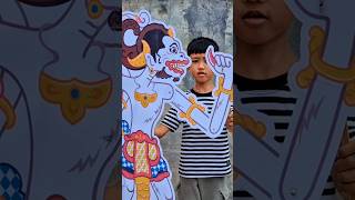 Crafting shadow puppets with joint pins #wayang #shadowpuppet #wayanggolek #paperpuppet #anoman #...