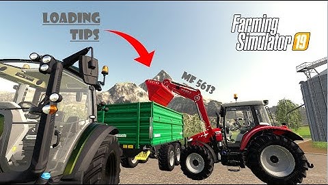 HOW TO PROPERLY USE YOUR FRONT LOADER | Farming Simulator 19
